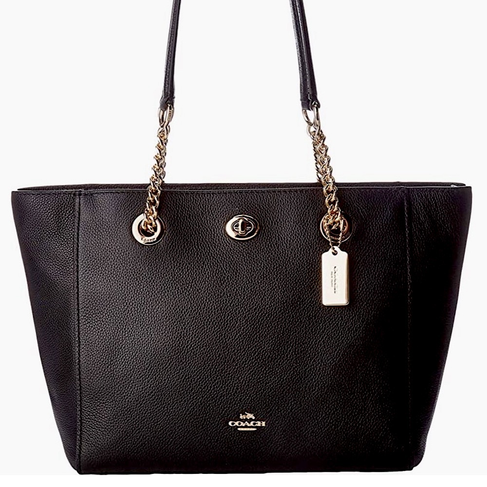Michael Kors Black Chain Detail Shoulder Bag